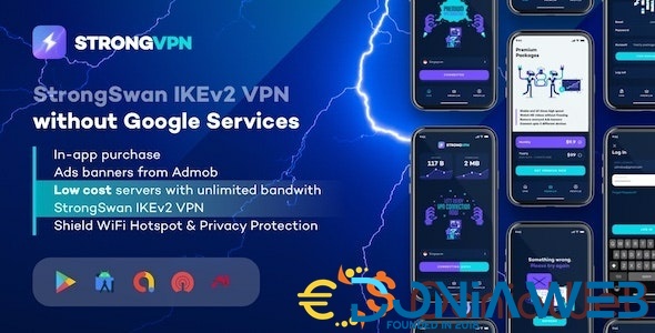 StrongVPN - StrongSwan IKEv2 VPN stable & free VPN proxy for Android