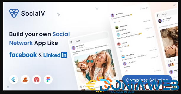 SocialV - Social Network Flutter App with BuddyPress (WordPress) Backend