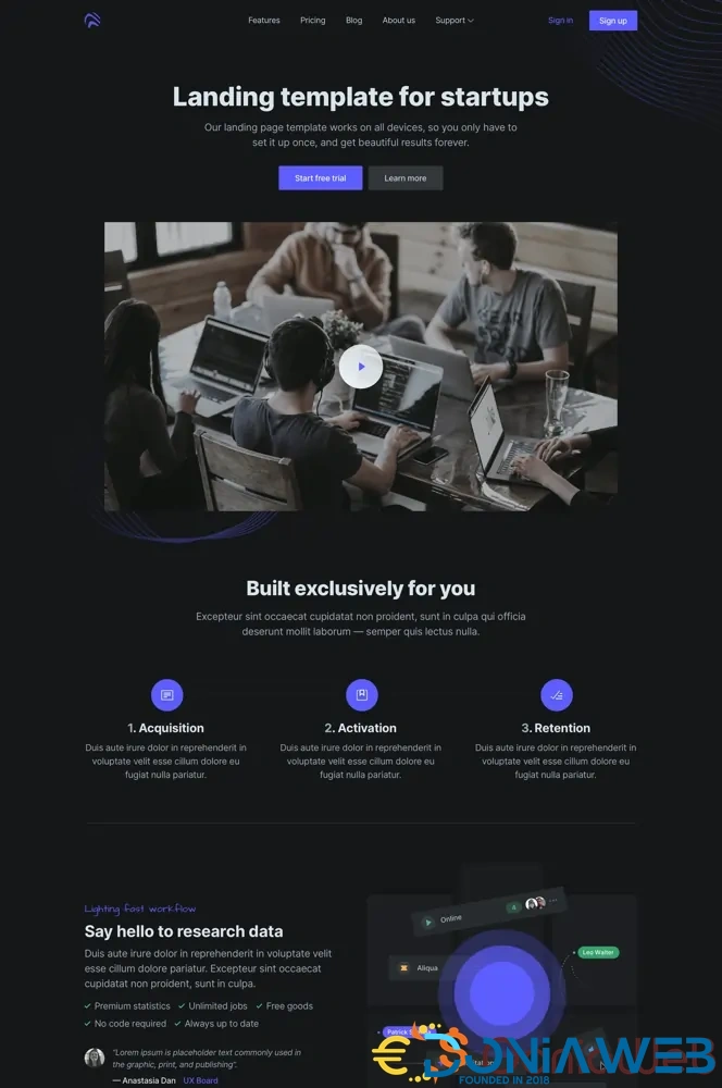 Open Pro Html5 Template