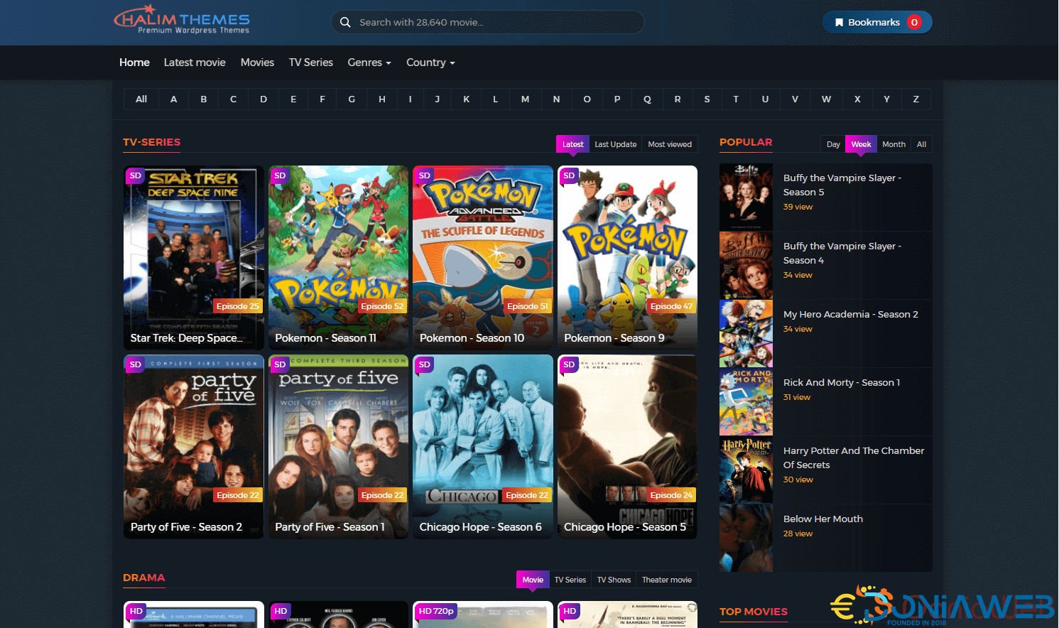 HaLimMovies v5.5.4 – Premium WordPress Themes