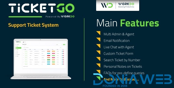 TicketGo - Support Ticket System