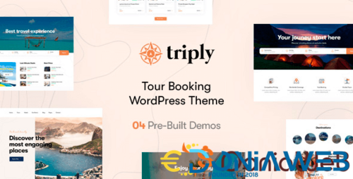 More information about "Triply - Tour Booking WordPress Theme"