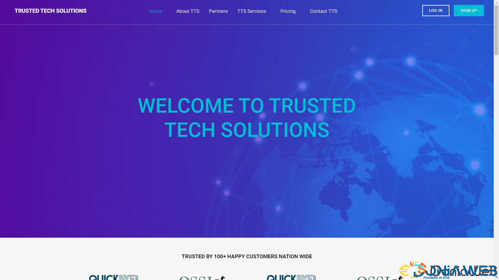 Trusted Tech Solutions WebSite Template