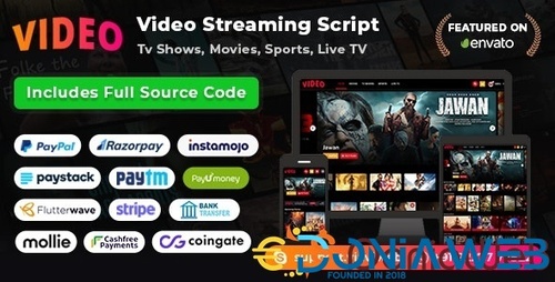 More information about "Video Streaming Portal (TV Shows, Movies, Sports, Videos Streaming, Live TV)"