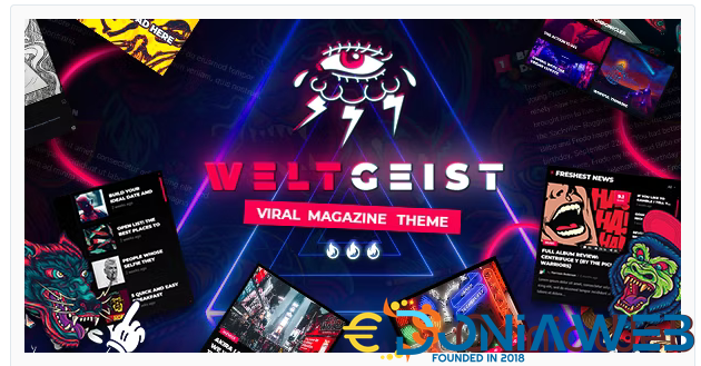 Weltgeist - Viral Magazine Theme