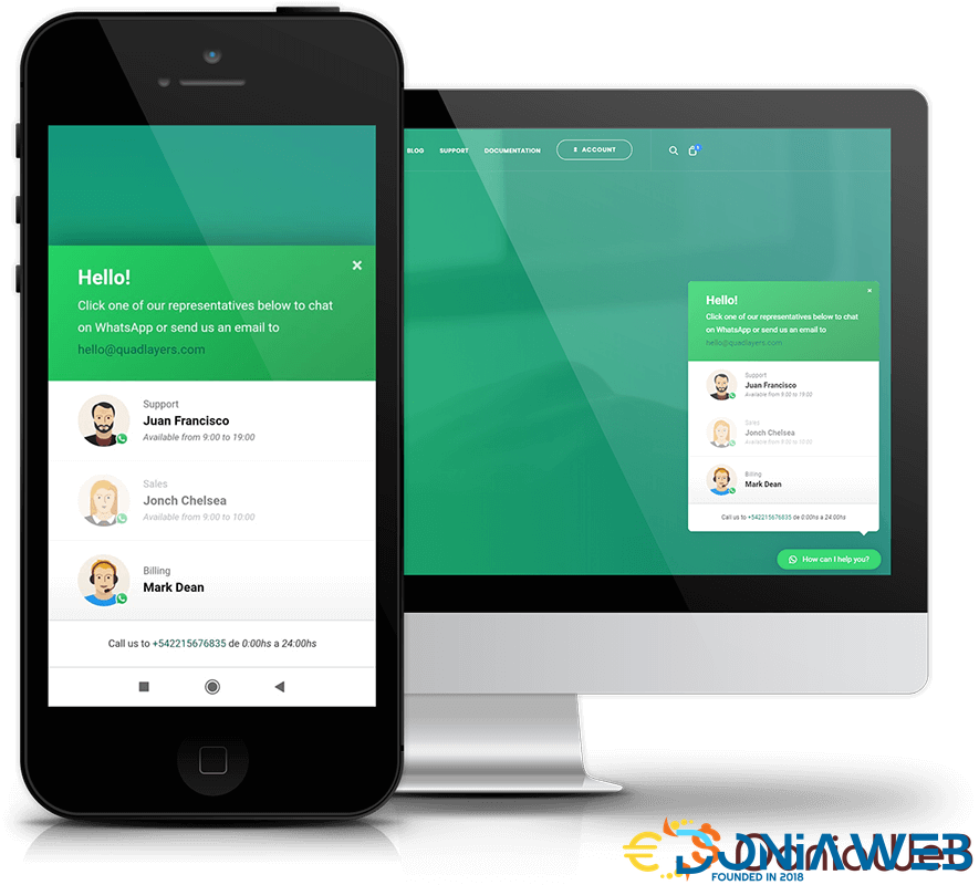 WhatsApp Chat Pro By QuadLayers