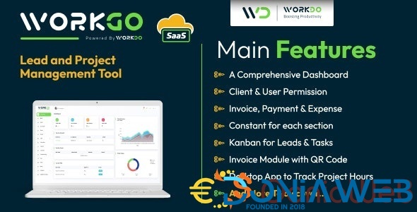 WorkGo SaaS - Lead and Project Management Tool