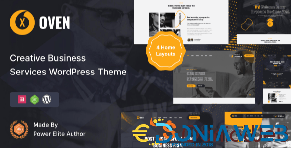 Xoven - Digital Agency Services WordPress Theme