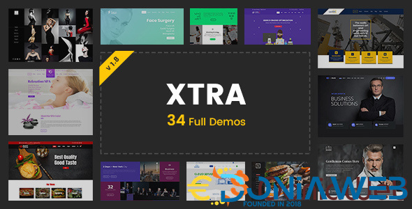 Xtra - WordPress Website Builder + RTL