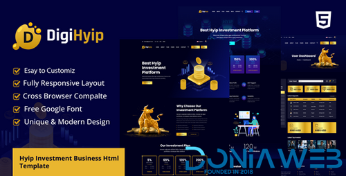 More information about "DigiHyip - Hyip Investment Business HTML Template"