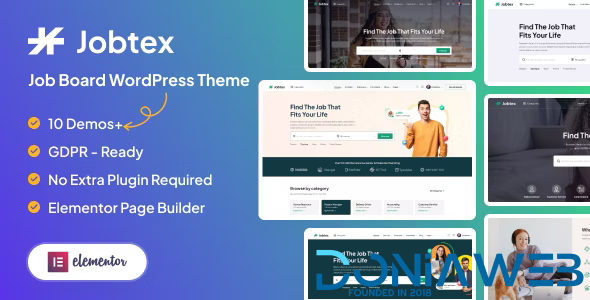 Jobtex - Job Board WordPress Theme