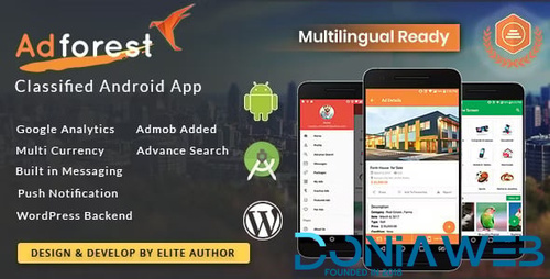 More information about "AdForest - Classified Native Android App"