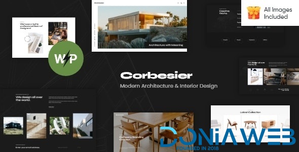 Corbesier - Architecture & Design Interior & Exterior Modern WordPress Theme