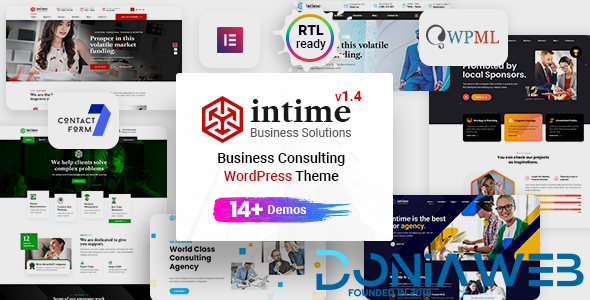 Intime - Business Consulting WordPress Theme