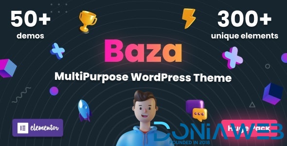 Baza - Creative MultiPurpose WordPress Theme