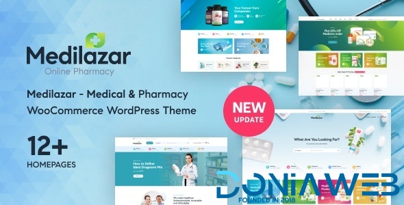 Medilazar - Pharmacy Medical WooCommerce WordPress Theme