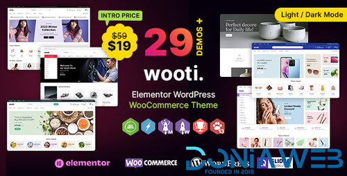 More information about "Wooti WP - Ultimate Multipurpose WordPress WooCommerce Theme"