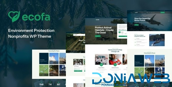 Ecofa - Environment Protection Nonprofits WordPress Theme