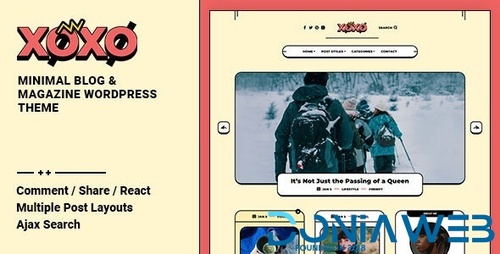 More information about "Xoxo - Blog & Magazine WordPress Theme"