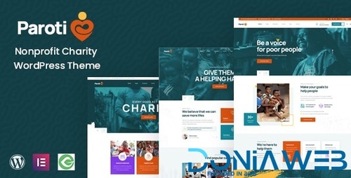 More information about "Paroti - Nonprofit Charity WordPress Theme"