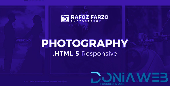 Rafoz Photography HTML Template