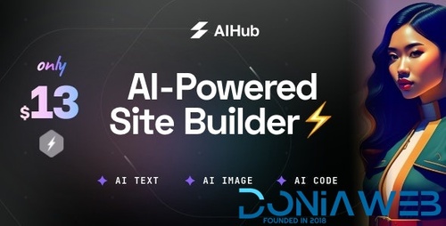 More information about "AIHub - AI Powered Startup & Technology WordPress Theme"