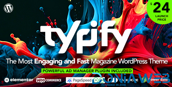 Typify - Newspaper & Magazine WordPress Theme