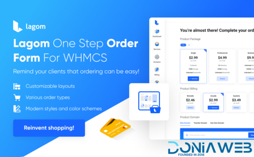 More information about "Lagom One Step Order Form For WHMCS"