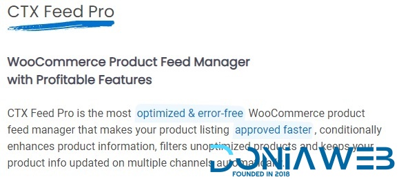 CTX Feed Pro - WooCommerce Product Feed Manager