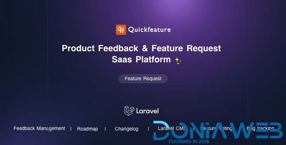 QuickFeature - Feature Requests and Feedback Management SaaS Laravel CMS