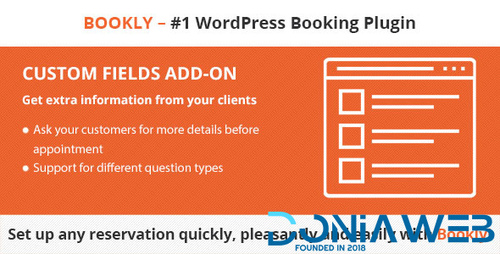 More information about "Bookly Custom Fields (Add-on)"