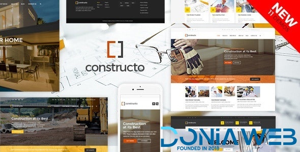 Constructo - Construction WordPress Theme