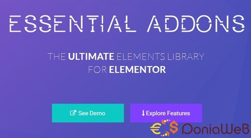 More information about "Essential Addons - Most Popular Elements Library For Elementor"