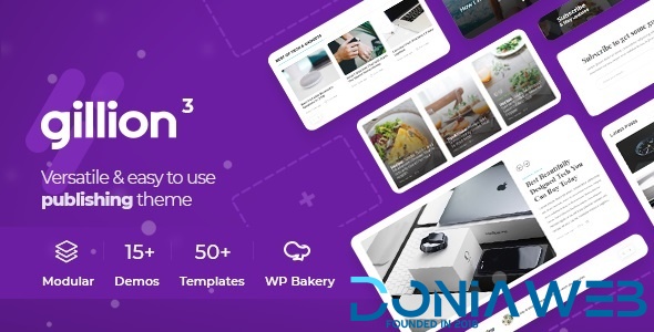 Gillion | Multi-Concept Blog/Magazine & Shop WordPress Theme