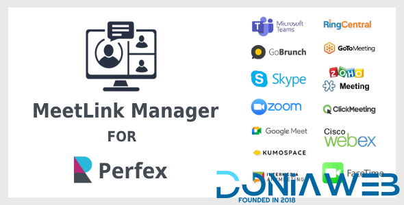 MeetLink Manager for Perfex CRM