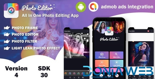 Photo Editor - All In One Photo Editing App With Admob Ads (version - 4) (sdk - 30)