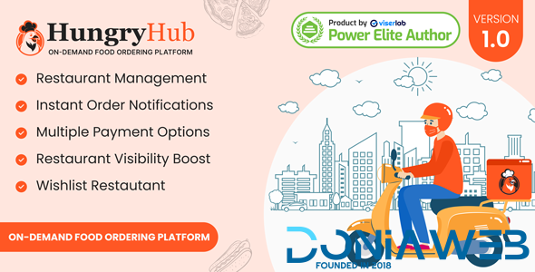 HungryHub - On Demand Food Ordering Platform