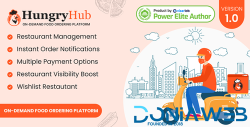 More information about "HungryHub - On Demand Food Ordering Platform"