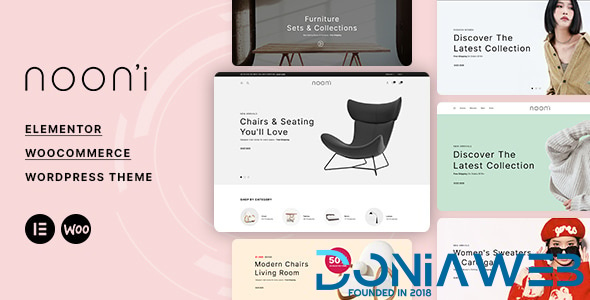 Nooni - Furniture & Fashion WooCommerce Theme