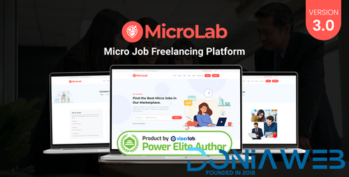 More information about "MicroLab - Micro Job Freelancing Platform"