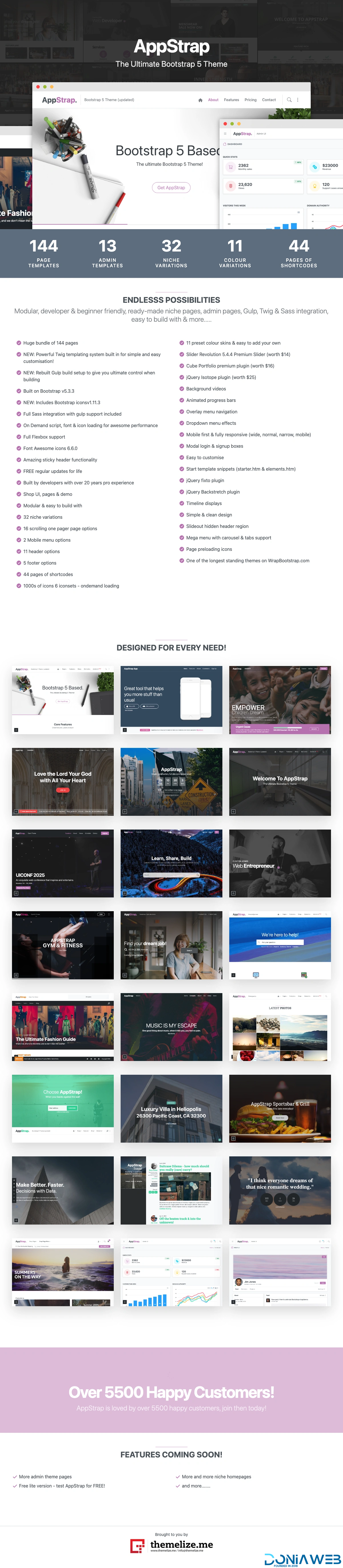 AppStrap - Multipurpose Bootstrap 5 Theme + Admin UI