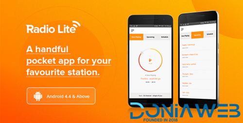 More information about "Radio Lite - Single Radio Streaming App"