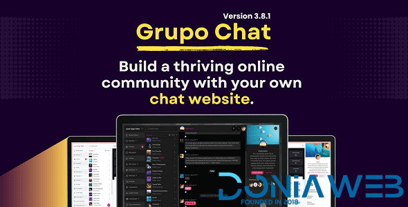 Grupo Chat - Chat Room & Private Chat PHP Script