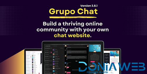 More information about "Grupo Chat - Chat Room & Private Chat PHP Script"