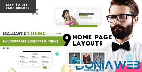 Delicate | Multipurpose WordPress Theme