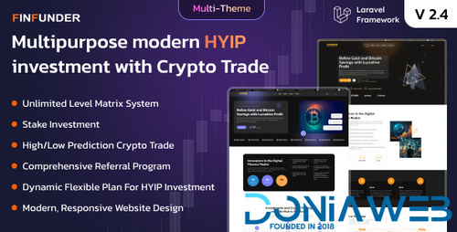 More information about "FinFunder - HYIP Investments and Crypto Trading on the Matrix Platform"