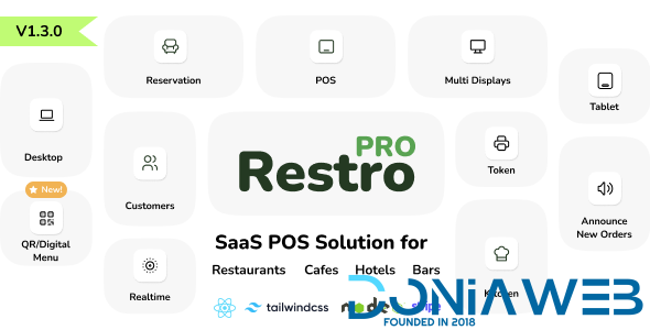 RestroPRO SaaS - POS software for Restaurant, Cafe, Hotel, Food Truck