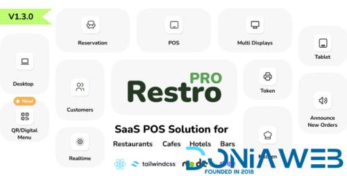 More information about "RestroPRO SaaS - POS software for Restaurant, Cafe, Hotel, Food Truck"