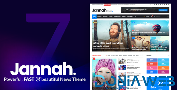 Jannah - Newspaper Magazine News BuddyPress WordPress Theme