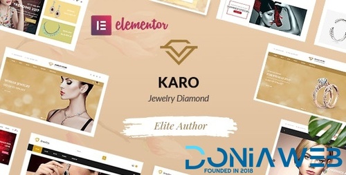 More information about "Karo | Jewelry Diamond WooCommerce WordPress Theme"